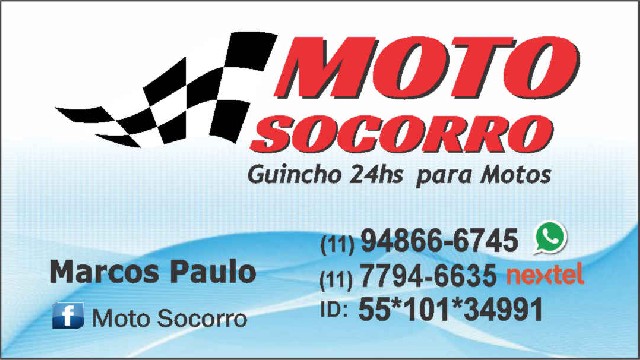 Foto 1 - Guincho moto 24hs SP  11-94866-6745